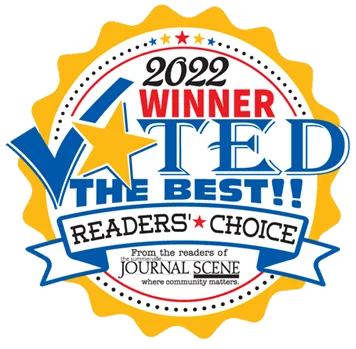 Journal Scene Readers' Choice 2022 winner badge